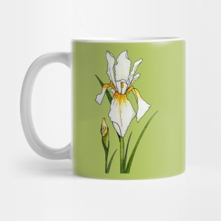 Iridescent Iris Mug